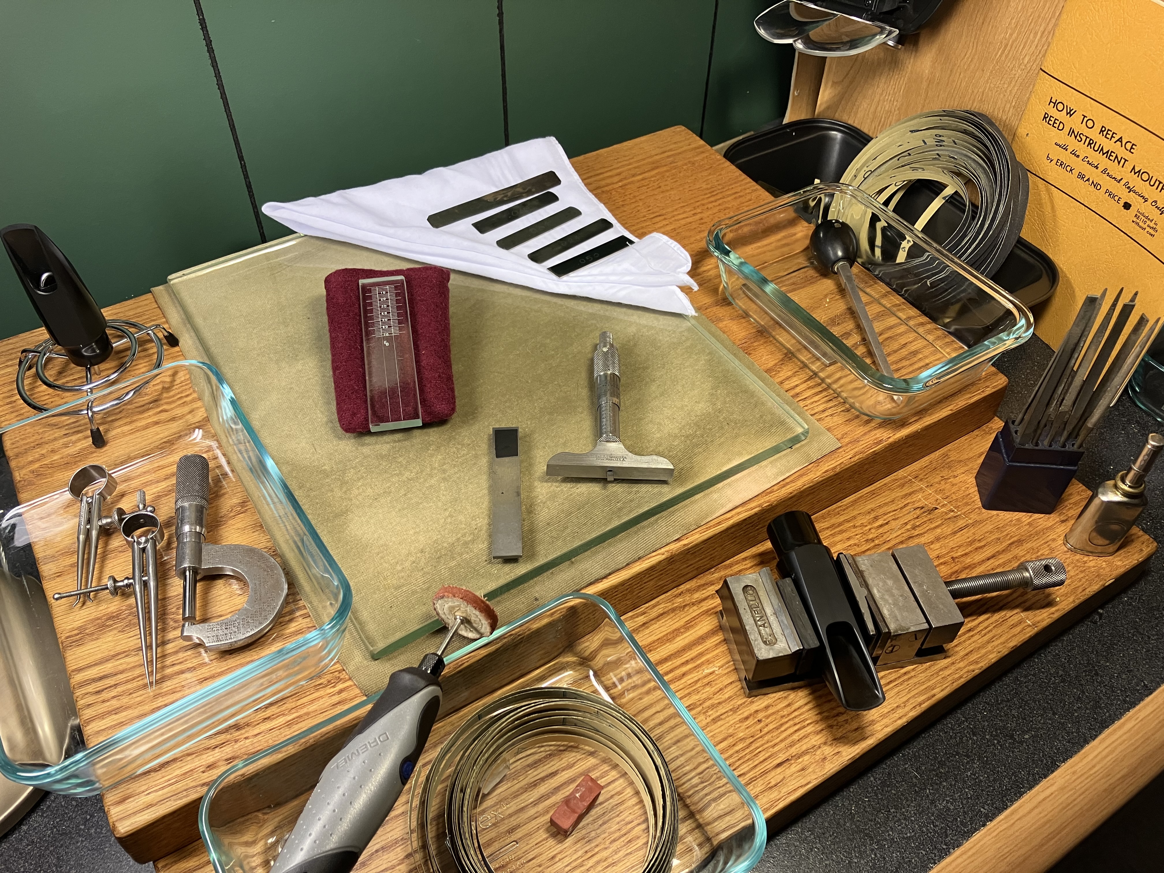 Mouthpiece Refacing Tools